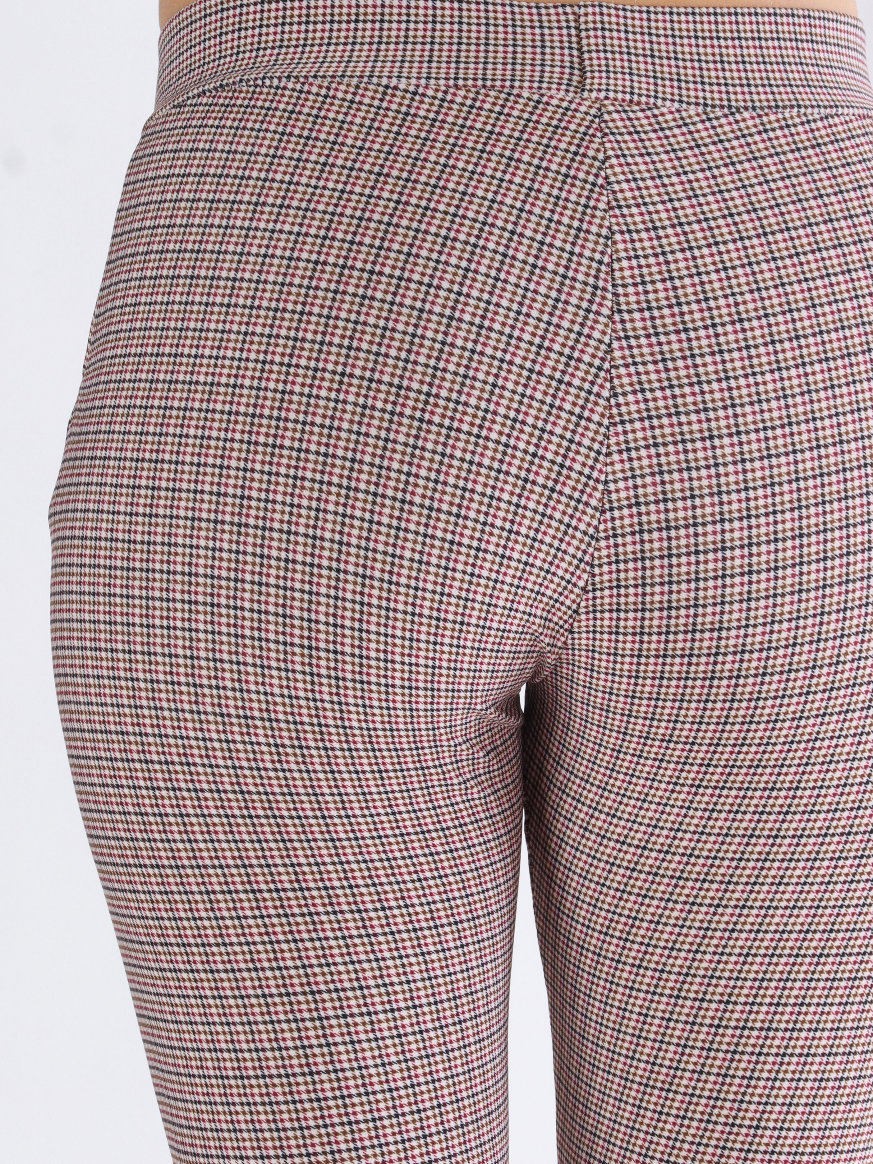 Ally - Mønstret elastiske bukser